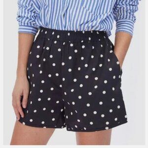 Clare V Polka Dot Martin Shorts